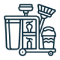Daily housekeeping icon